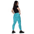 Aqua Waters Rash Guard Pants Leggings With Pockets UPF 50+
